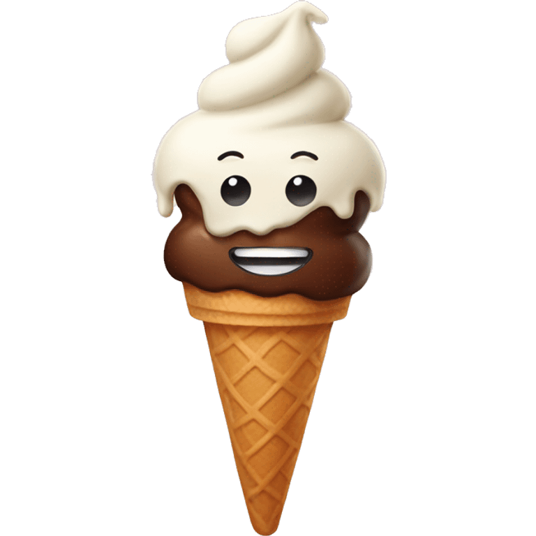 Ice cream emoji