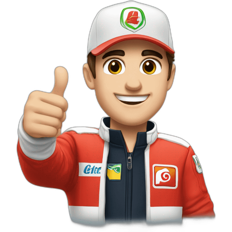 Charles leclerc Thumbs Up emoji