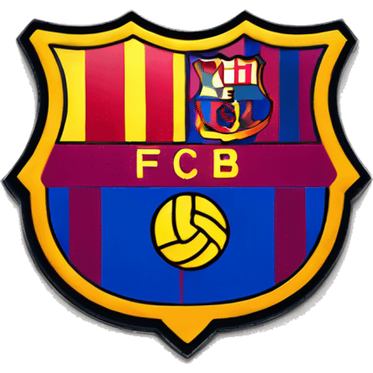 Escudo barça emoji