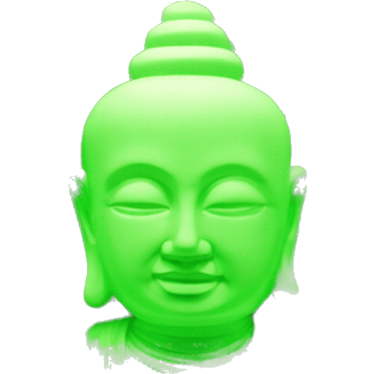 Bouddha uranium glass emoji