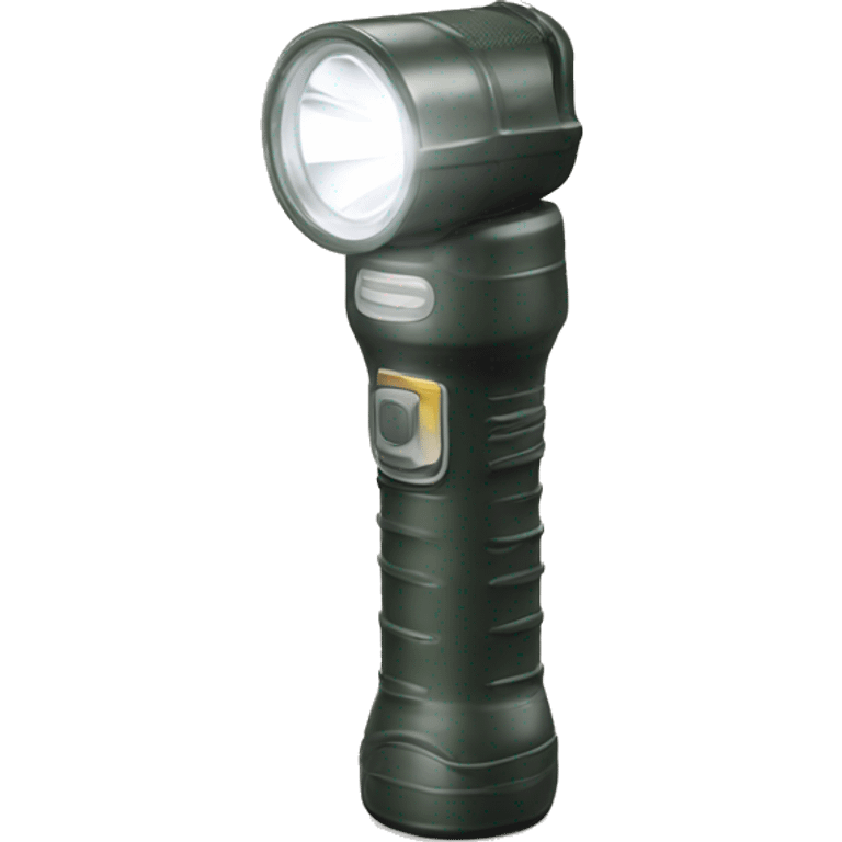 Realistic camping flashlight emoji