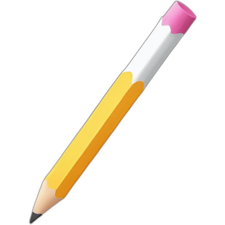 pencil and magical paper emoji