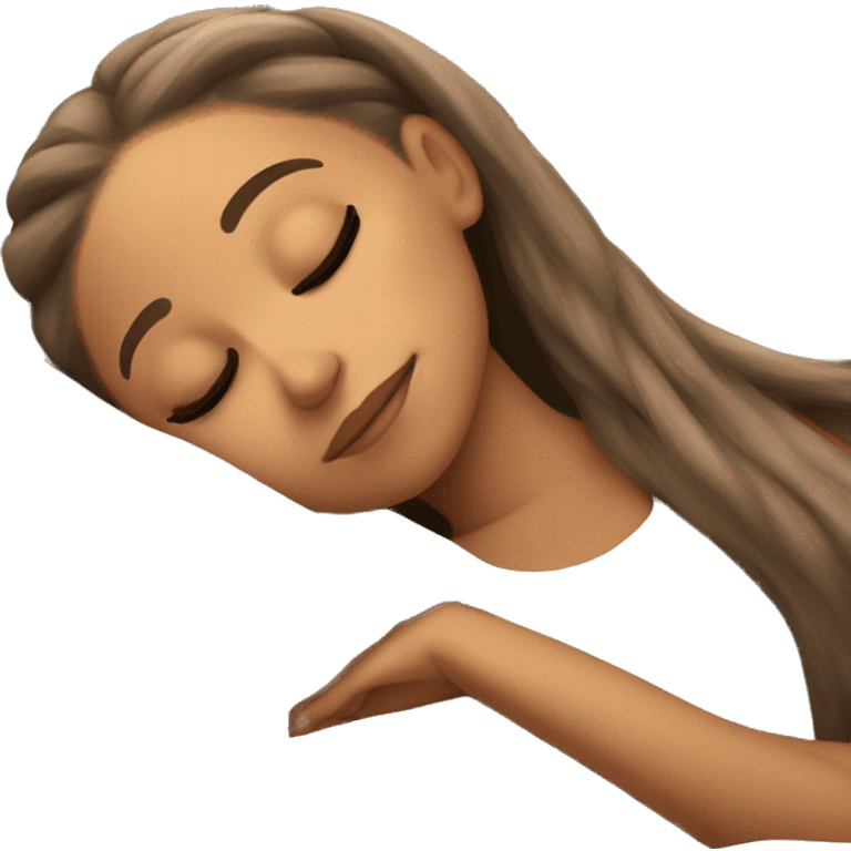 Ariana Grande sleeping emoji