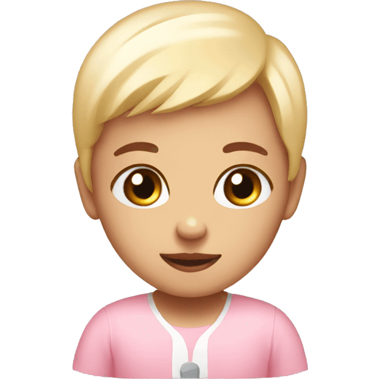 first aid baby pink emoji