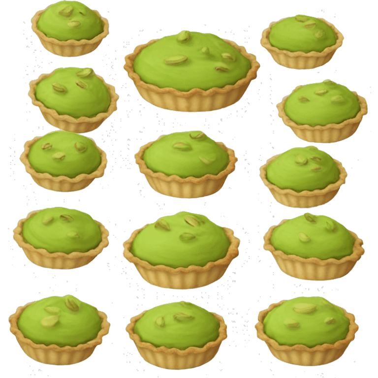 Pistachio pie emoji