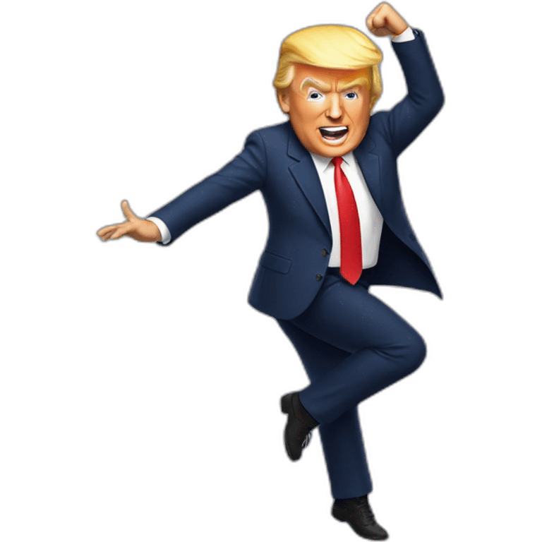 Trump dance emoji