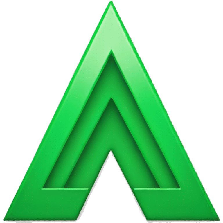 green triangle pointing upward emoji