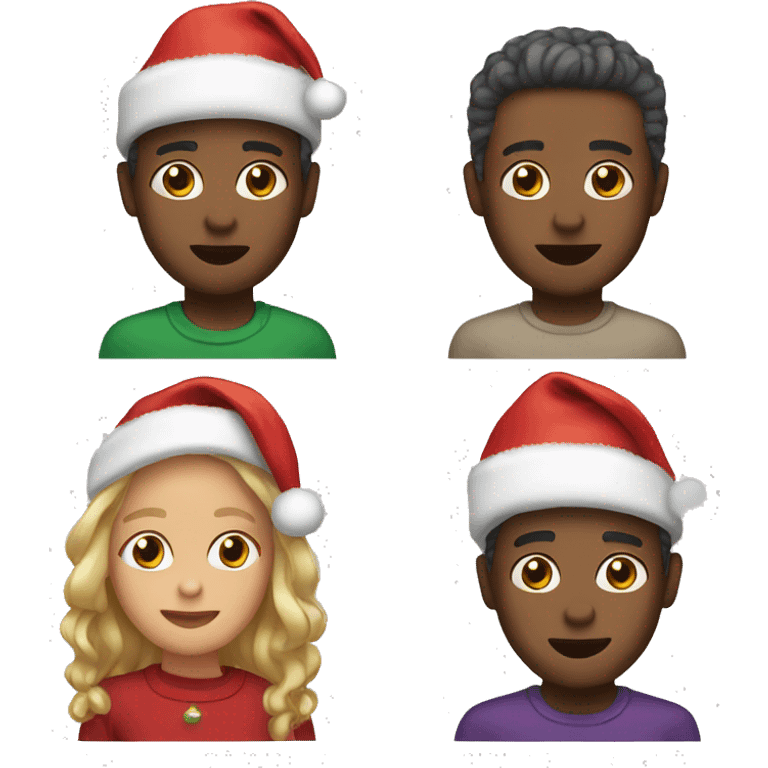 Christmas emojis emoji