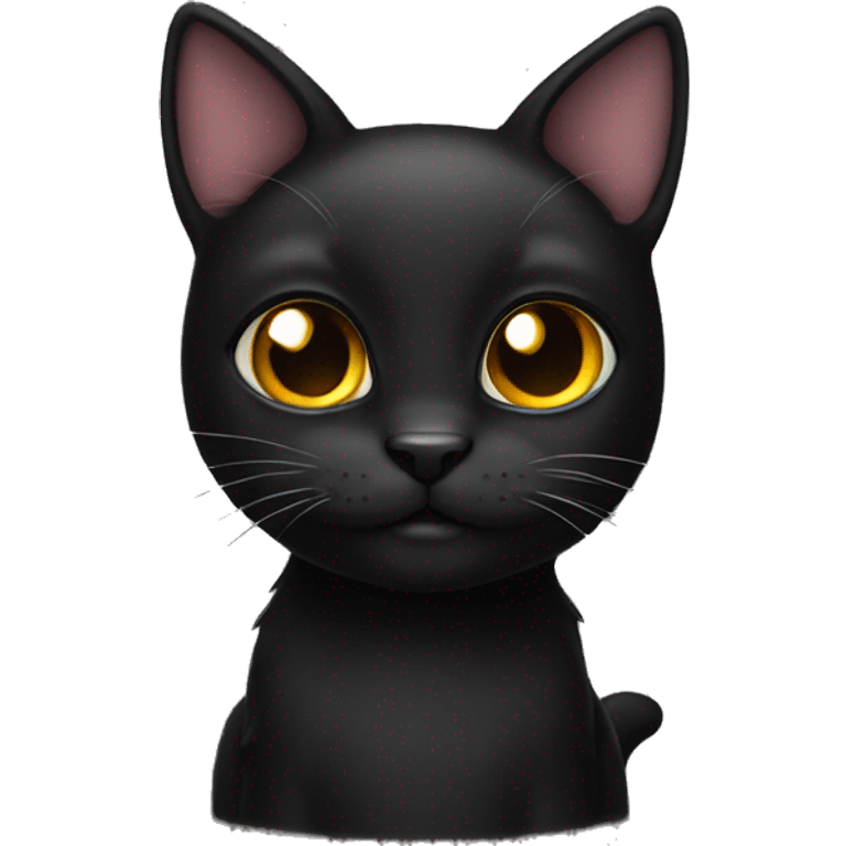 Black kitty  emoji