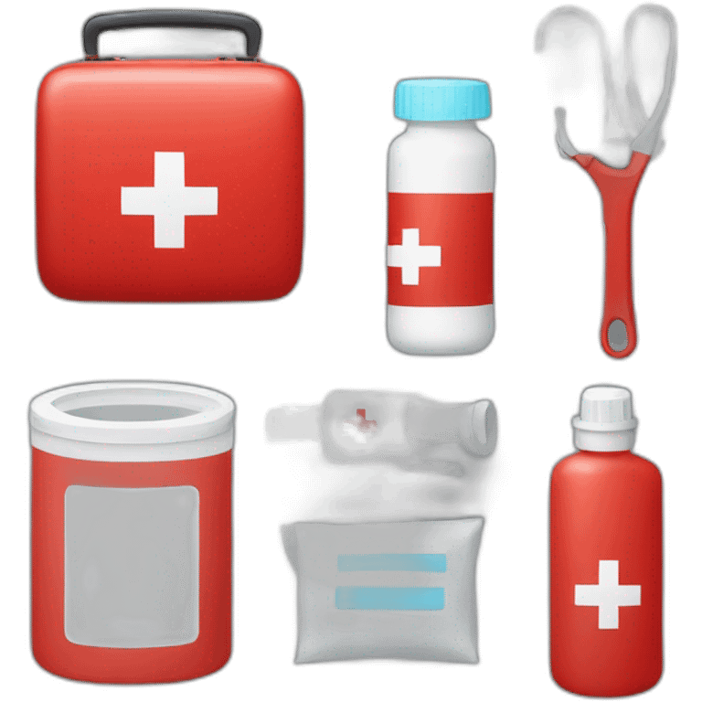 red FirstAid Kit emoji