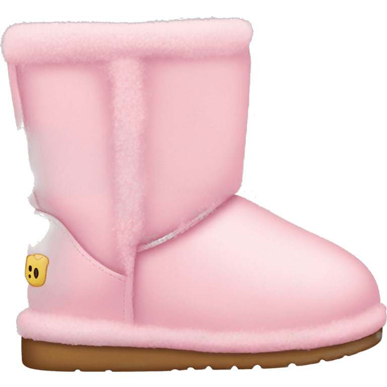 Baby pink uggs emoji