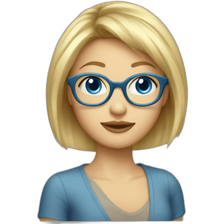 blond-girl-short-hair-and-curtain-fringe-with-blue-eyes-and-glasses emoji