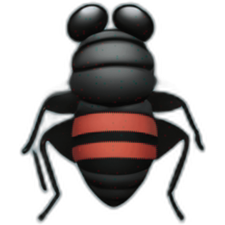 A fly with twin towers emoji