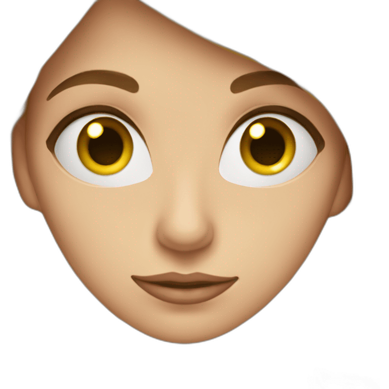 Femme qui se cache les yeux avec ses mains emoji