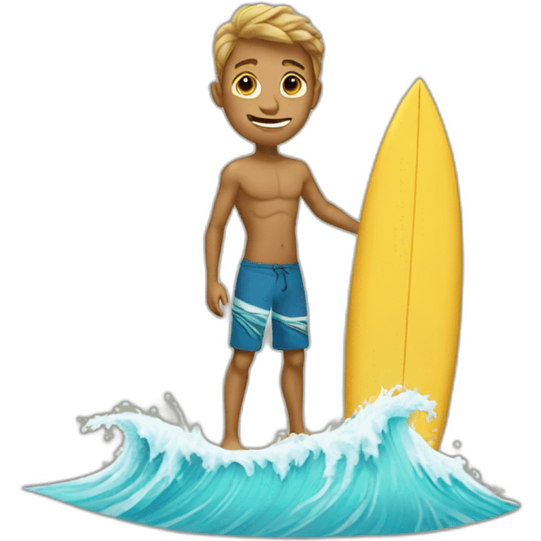 Surf emoji