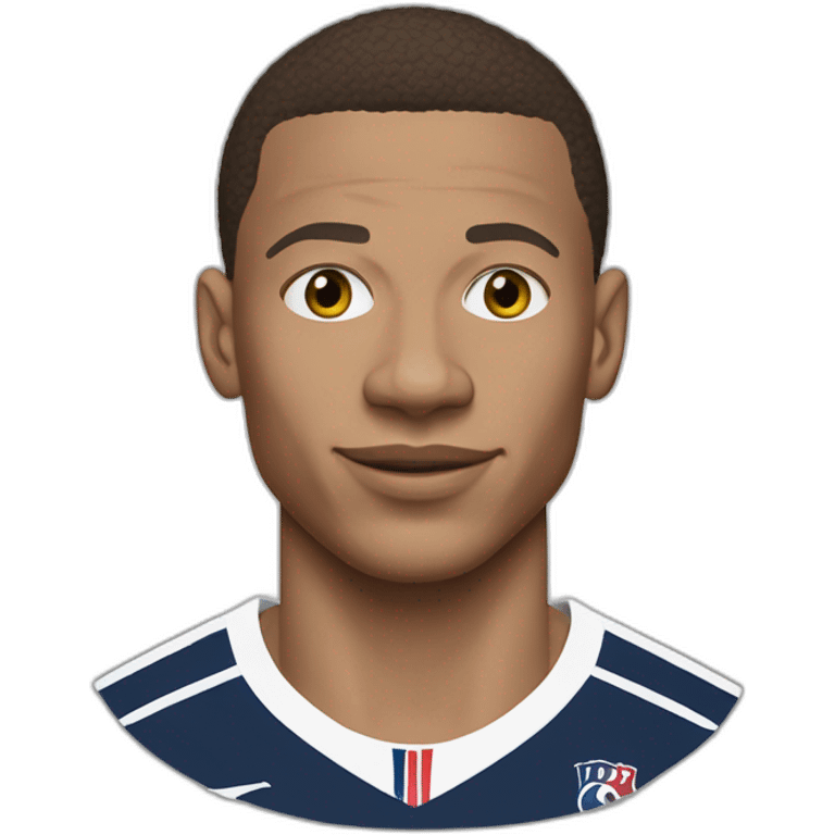 Kilian Mbappé emoji