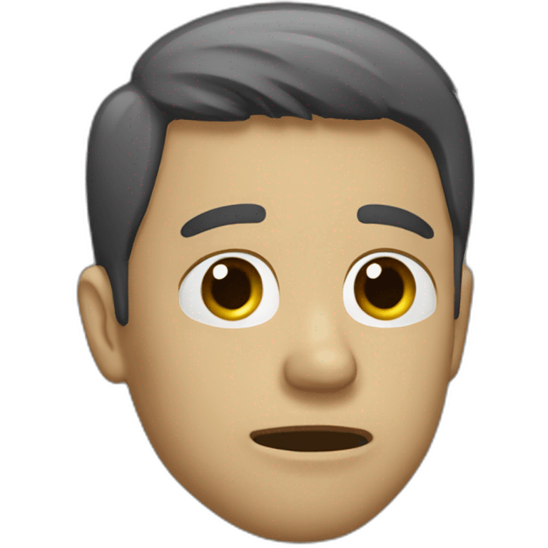 homme  qui pleure emoji