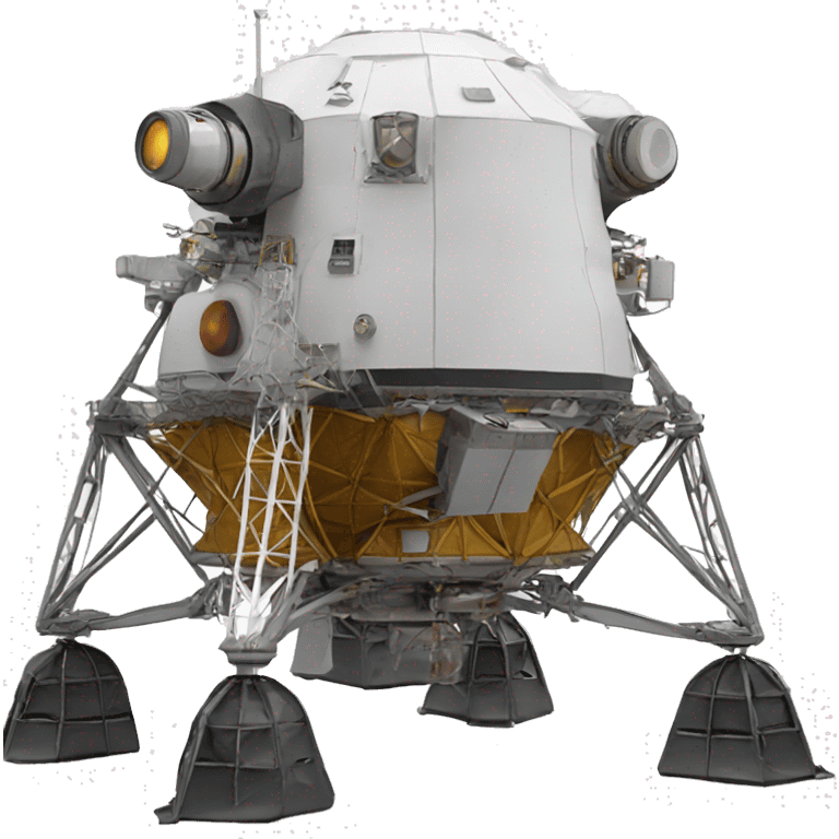 Lunar lander  emoji