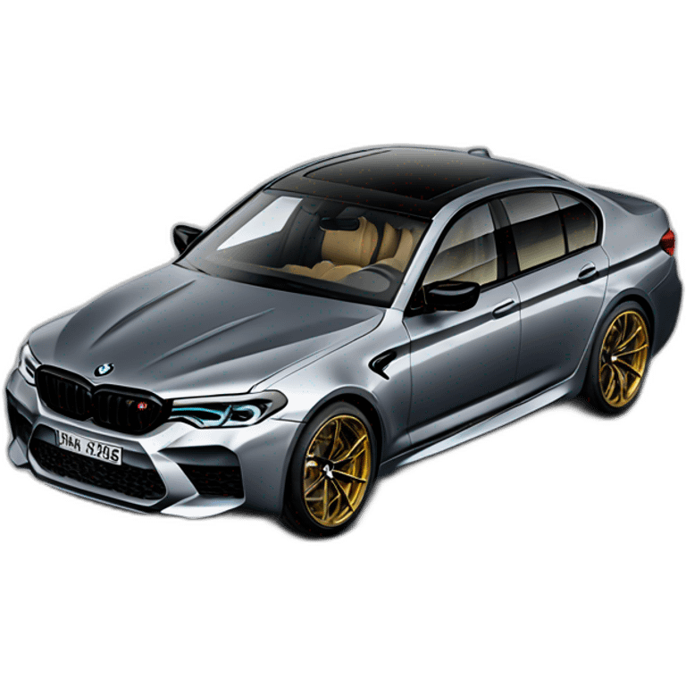 Bmw m5cs emoji