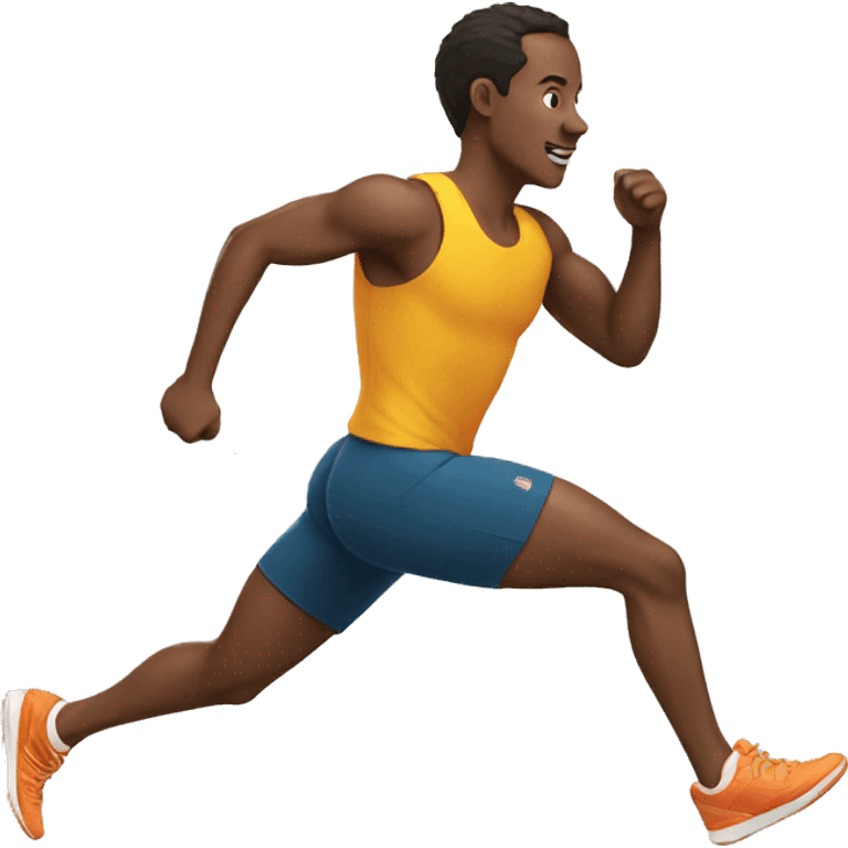 running emoji