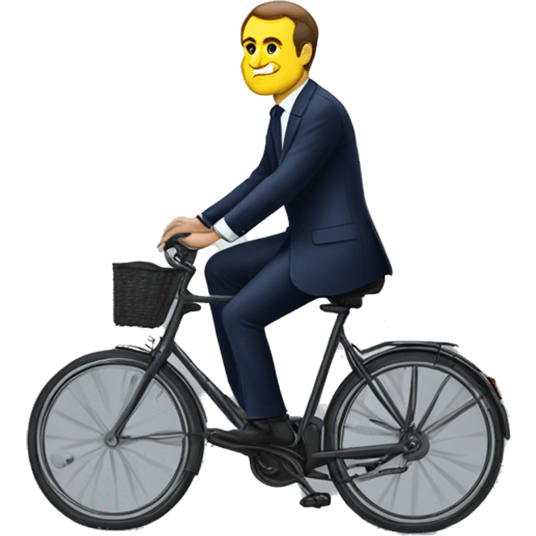 macron su un velo emoji