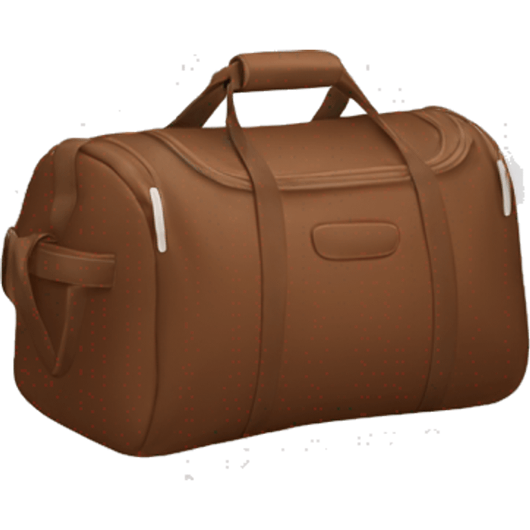 Brown sports bag emoji