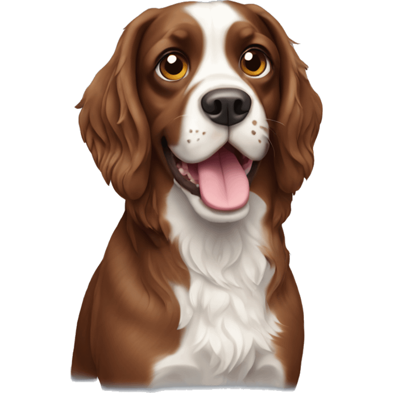 french britanny spaniel dog emoji