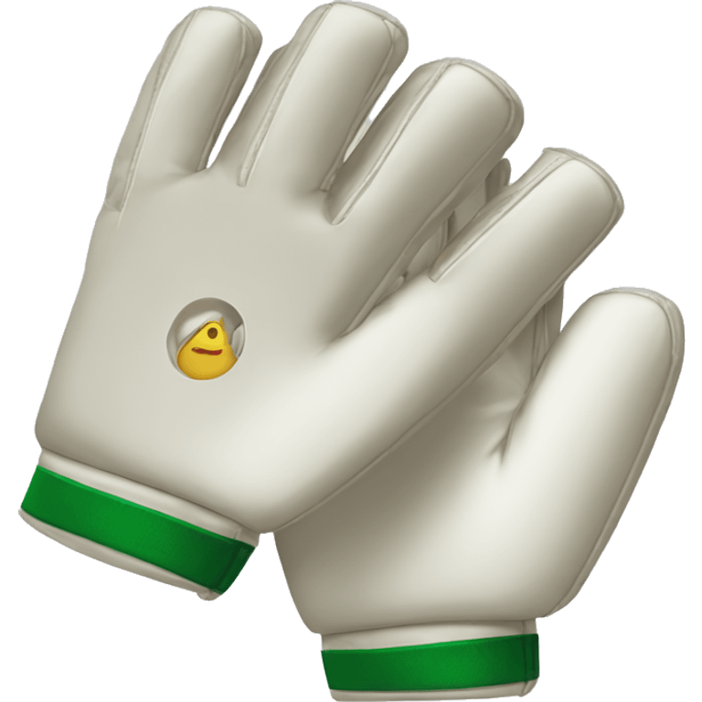 guantes de portero emoji