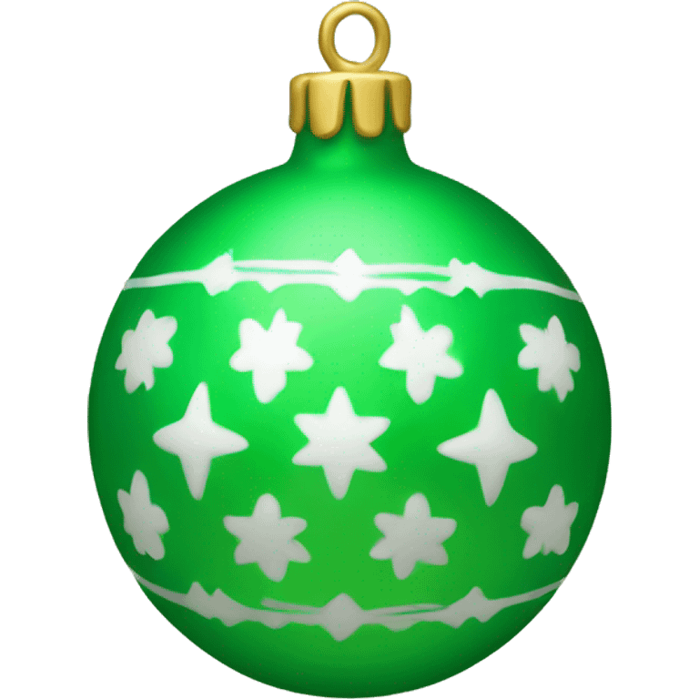 Light green ornament emoji