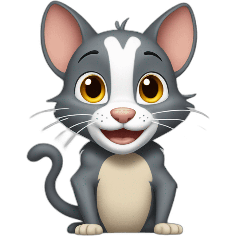 Tom and jerry emoji