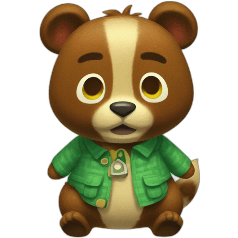 tom nook animal crossing emoji