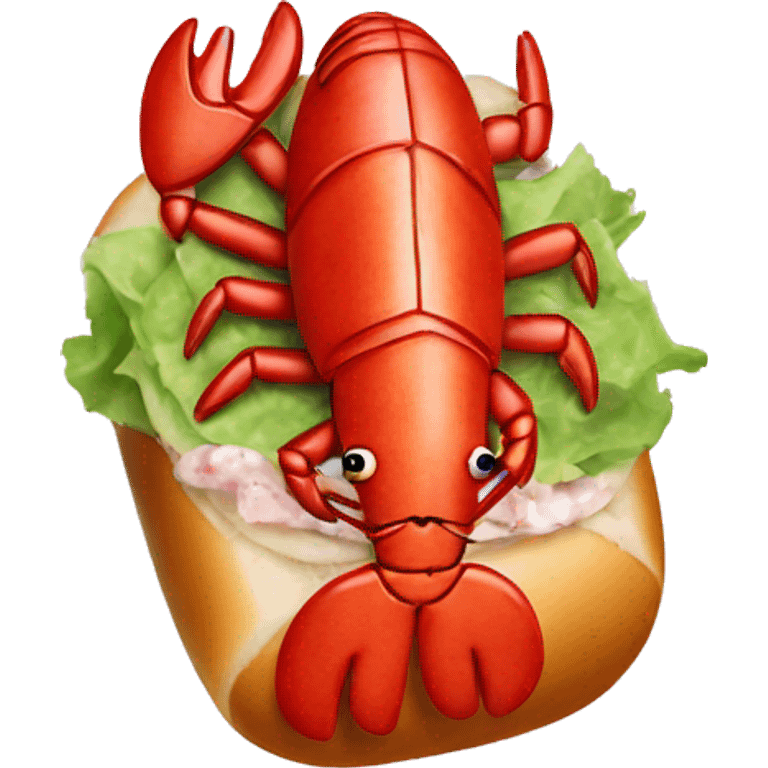 Lobster roll emoji