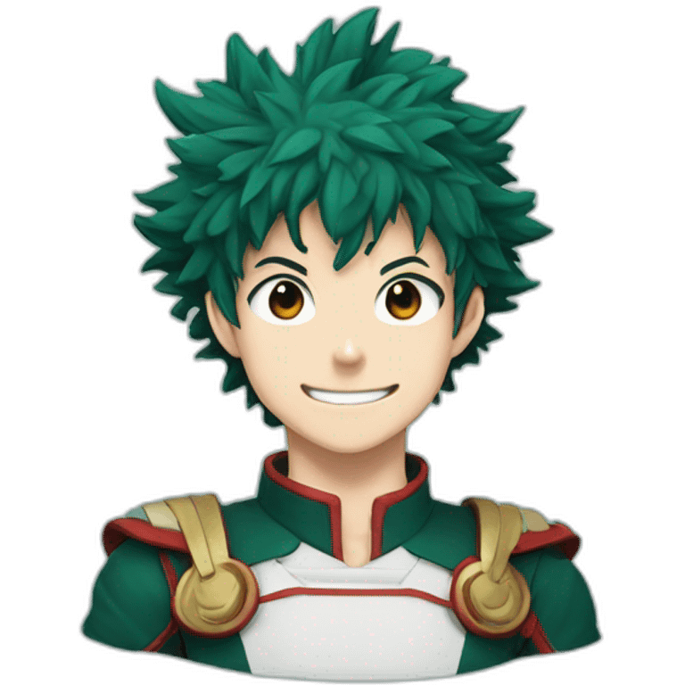 Izuku midoria my héro academya emoji