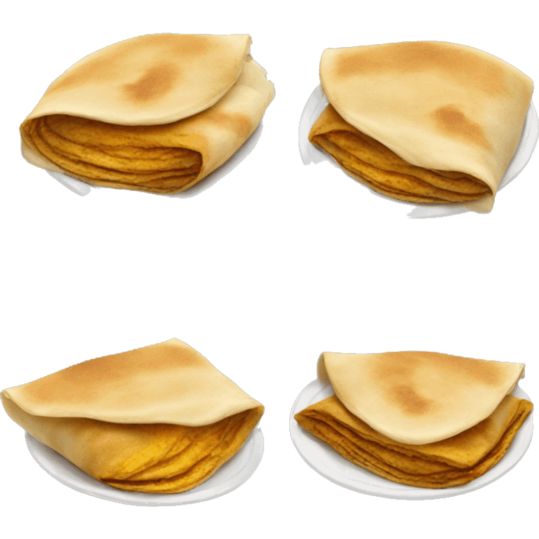 South indian dosa emoji