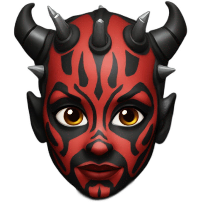 Female  darth maul naturist emoji