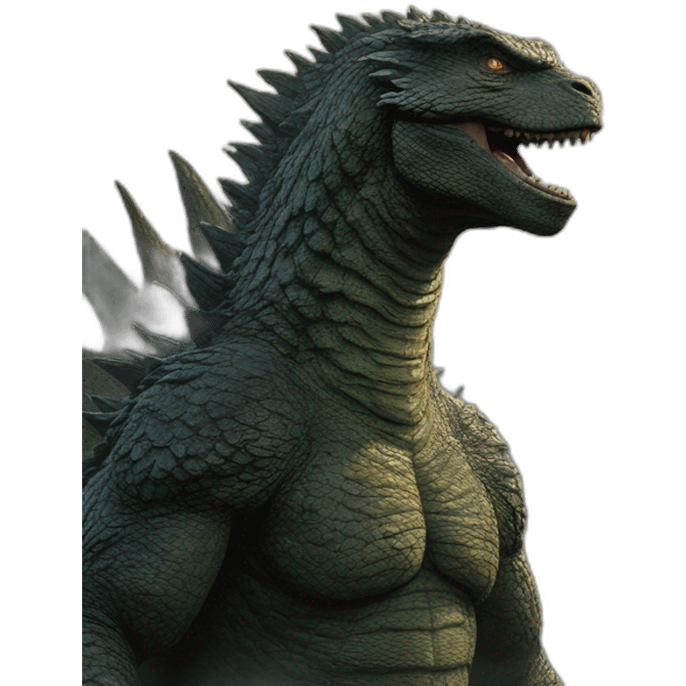 Godzilla movie 2019 portrait emoji