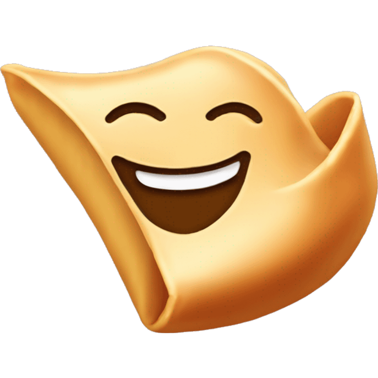 Fortune cookie emoji