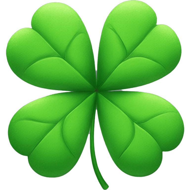 five leaf clover  emoji