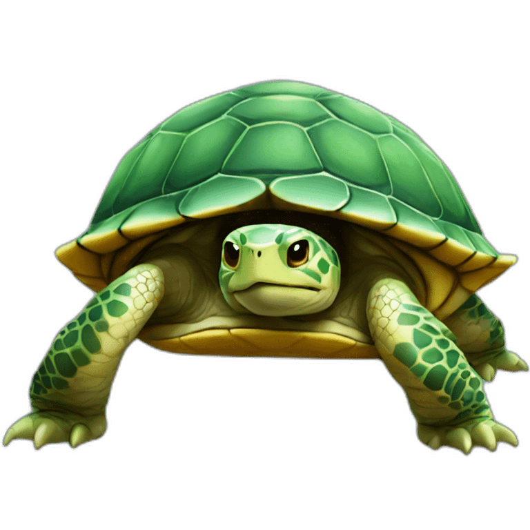 Tortue flash emoji