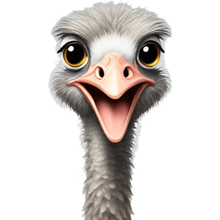 ostrich emoji