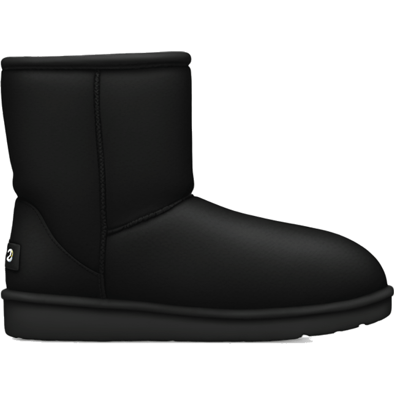 Black uggs emoji