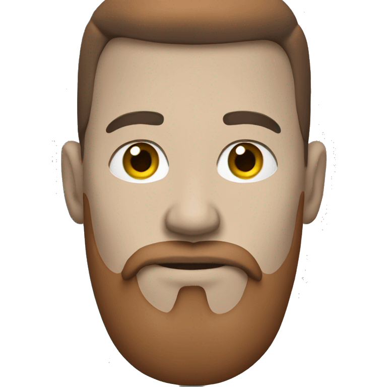 man with red Goatee emoji