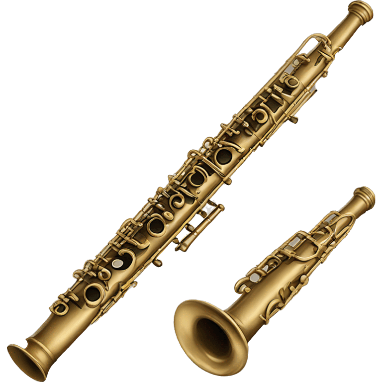 Baroque oboe emoji