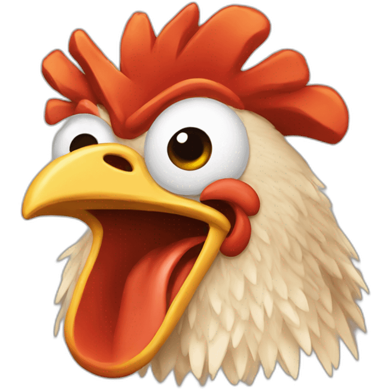 fired chicken emoji