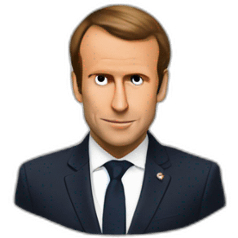 macron in fire emoji