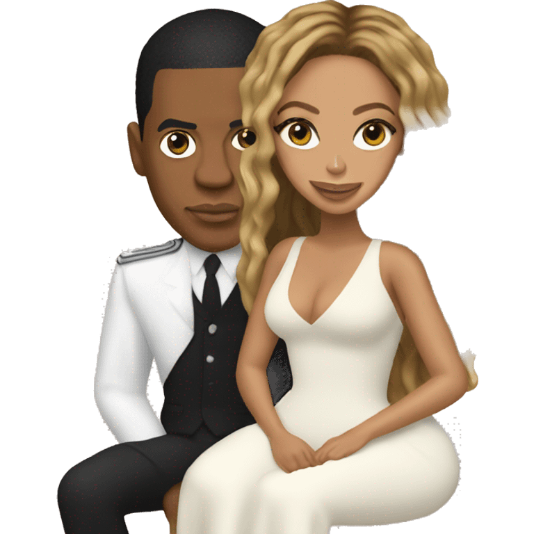 Beyonce w jay z emoji