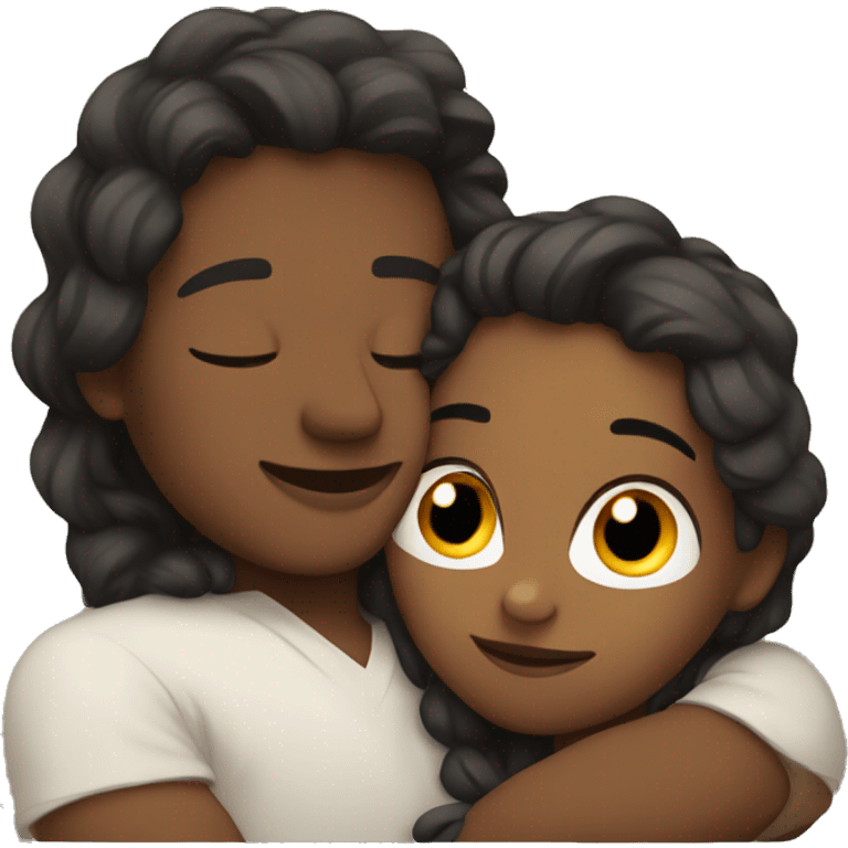 Cuddling  emoji