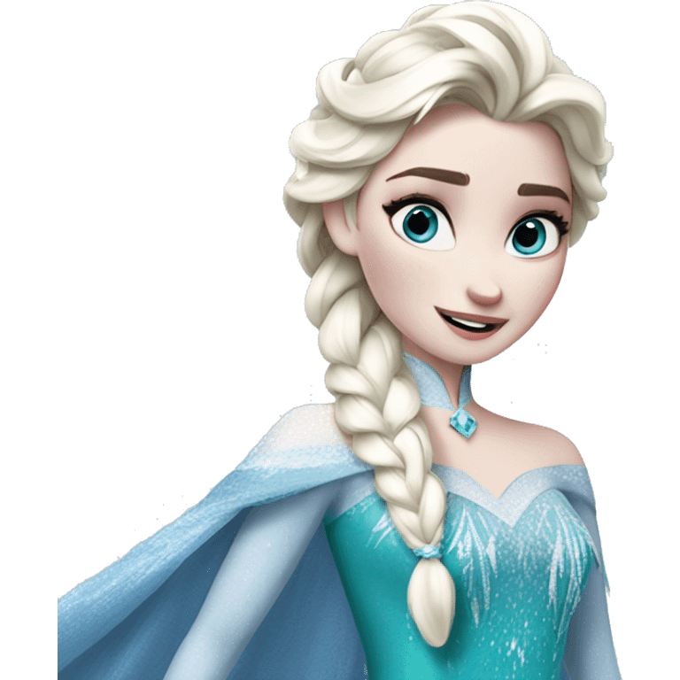 Elsa from Frozen emoji