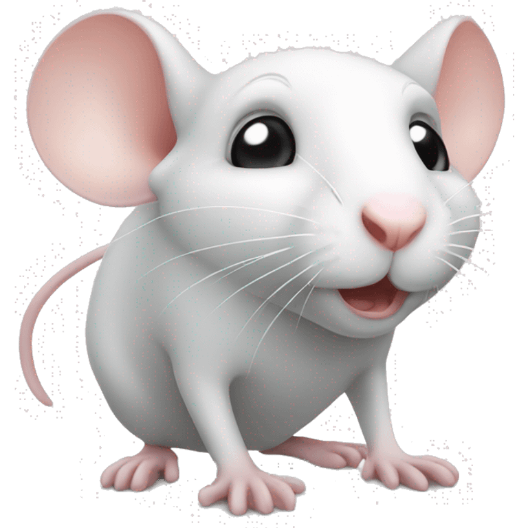 WHITE MOUSE emoji