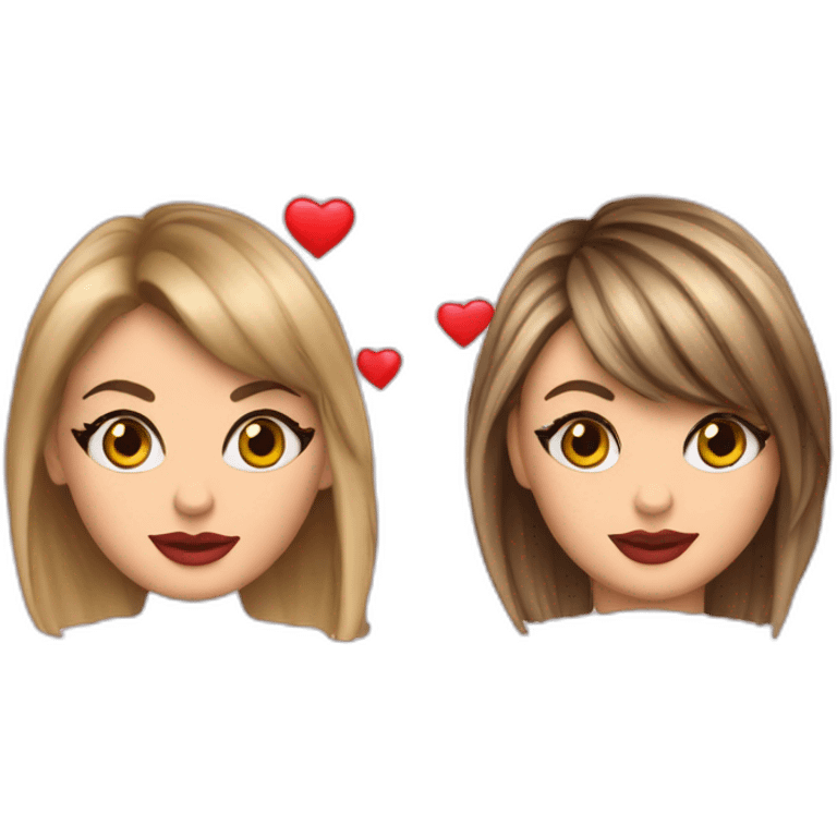 TAYLOR SWIFT WITH SELENA GOMEZ emoji